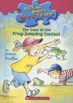 Book cover for Case of the Frog Jumping Contest