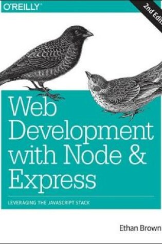 Cover of Web Development with Node and Express 2e