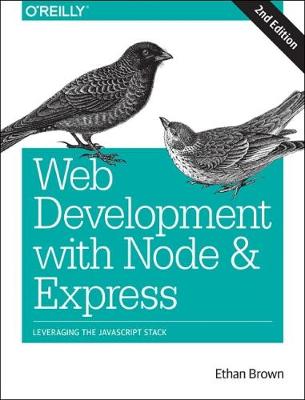 Book cover for Web Development with Node and Express 2e