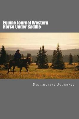 Book cover for Equine Journal Western Horse Under Saddle