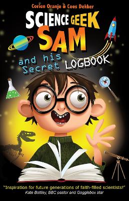 Book cover for Science Geek Sam and his Secret Logbook