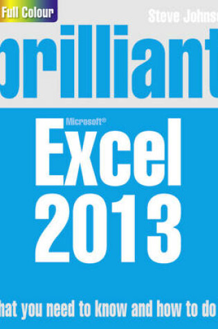 Cover of Brilliant Excel 2013