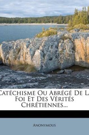 Cover of Catechisme Ou Abrege de la Foi Et Des Verites Chretiennes...