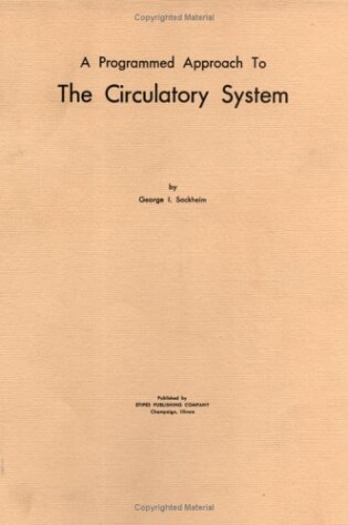 Cover of A Programmed Approach to the Circulatory System