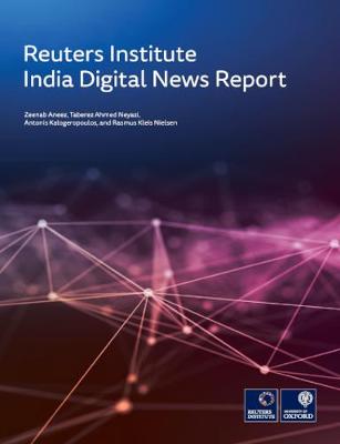 Book cover for Reuters Institute India Digital News Report