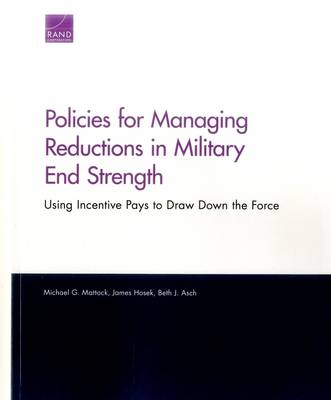 Book cover for Policies for Managing Reductions in Military End Strength