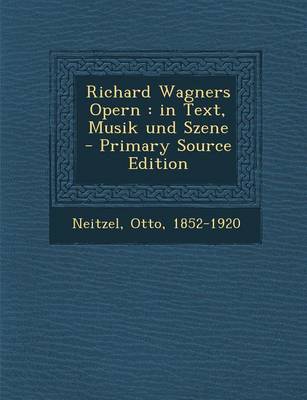 Book cover for Richard Wagners Opern