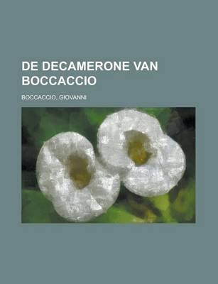 Book cover for de Decamerone Van Boccaccio