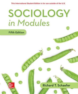 Book cover for ISE Sociology in Modules