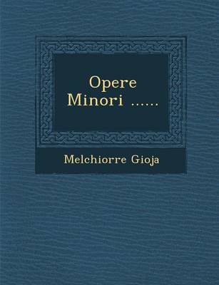 Book cover for Opere Minori ......