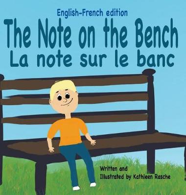 Book cover for The Note on the Bench - English/French edition