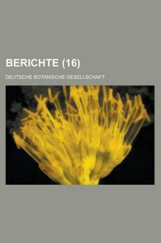 Cover of Berichte (16 )