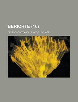 Book cover for Berichte (16 )