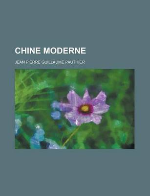 Book cover for Chine Moderne