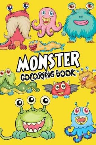 Cover of Monster Coloring Book