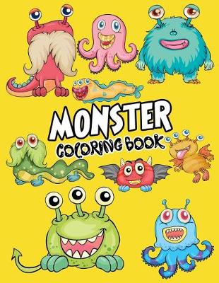 Cover of Monster Coloring Book