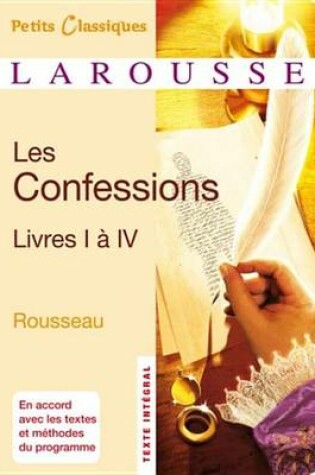 Cover of Les Confessions, Livres I a IV