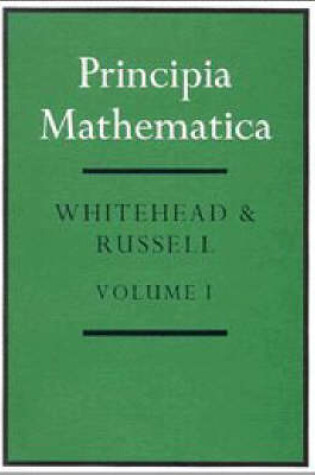 Cover of Principia Mathematica 3 Volume Set
