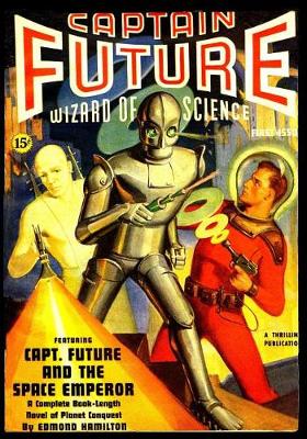 Book cover for Captain Future and the Space Emperor