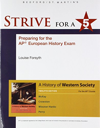 Book cover for Strive for a 5: Preparing for the Ap(r) European History Exam