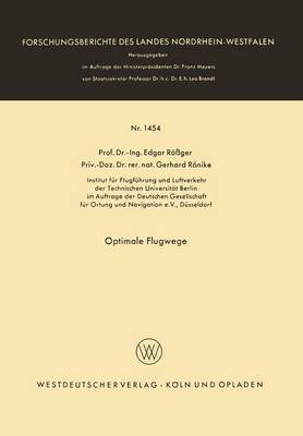 Cover of Optimale Flugwege