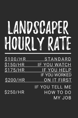 Book cover for Landscaper Hourly Rate