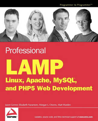 Book cover for Professional LAMP