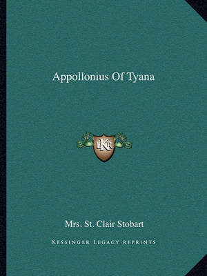 Book cover for Appollonius of Tyana