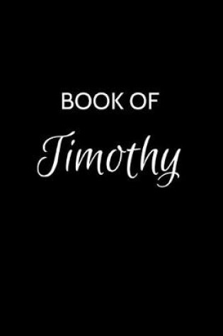 Cover of Book of Timothy