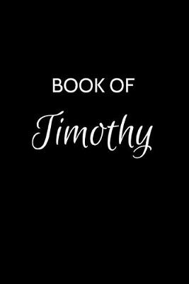 Book cover for Book of Timothy