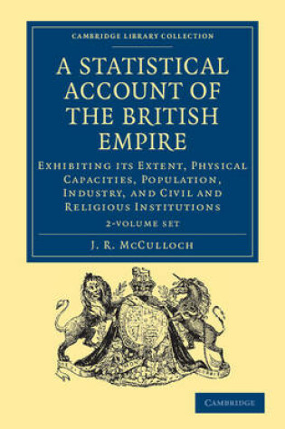 Cover of A Statistical Account of the British Empire 2 Volume Set