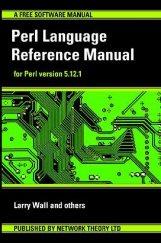 Cover of Perl Language Reference Manual - for Perl Version 5.12.1