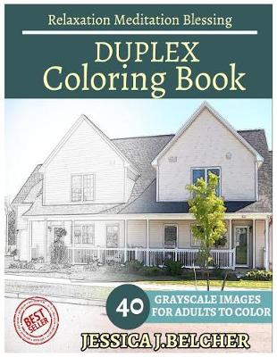 Book cover for Duplex Coloring Book for Adults Relaxation Meditation Blessing