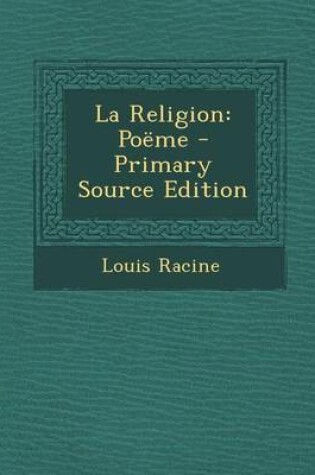 Cover of La Religion