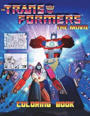 Book cover for Transformers The Movie Coloring Book