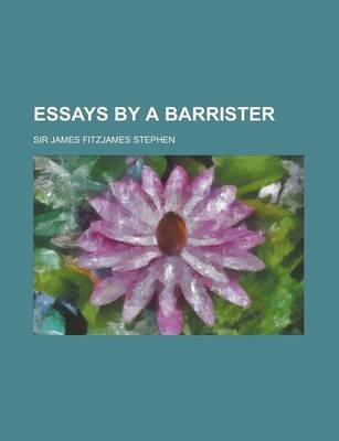 Book cover for Essays by a Barrister