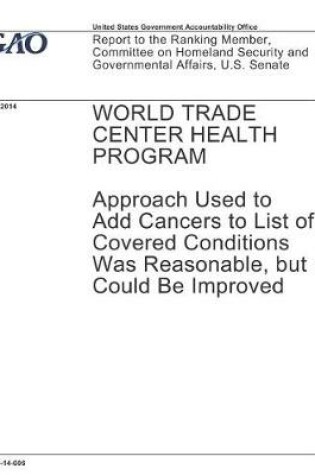 Cover of World Trade Center Health Program