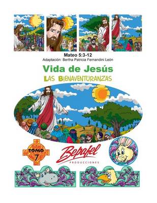 Book cover for Vida de Jesus-Las Bienaventuranzas