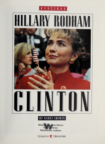 Book cover for Hillary Rodham Clinton