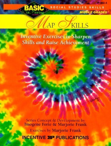Book cover for Map Skills Basic/Not Boring 6-8+