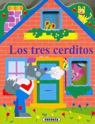 Book cover for Tres Cerditos, Los - Casitas Con Ventanas 4 Titulos Diferentes
