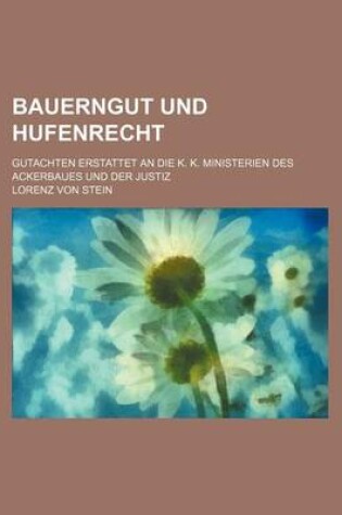 Cover of Bauerngut Und Hufenrecht; Gutachten Erstattet an Die K. K. Ministerien Des Ackerbaues Und Der Justiz