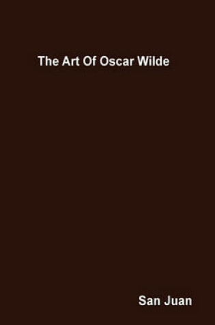 Cover of The Art Of Oscar Wilde