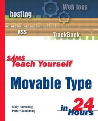 Book cover for Sams Teach Yourself Movable Type in 24 Hours