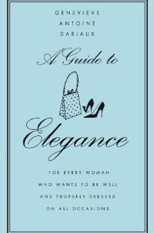 Cover of A Guide to Elegance
