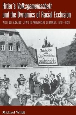 Cover of Hitler's Volksgemeinschaft and the Dynamics of Racial Exclusion