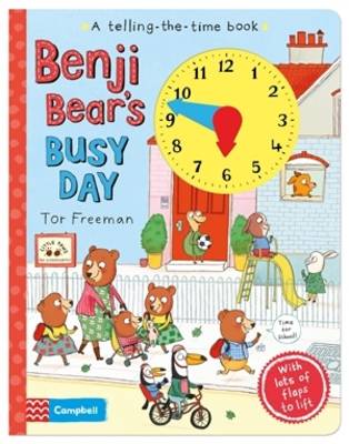 Book cover for Benji Bear's Busy Day