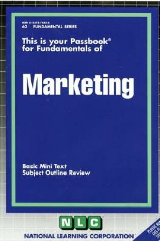 Cover of MARKETING