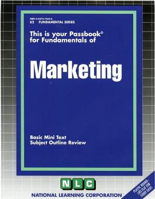 Book cover for MARKETING