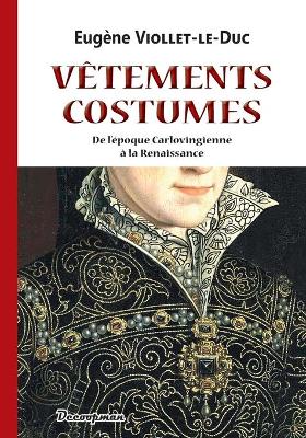 Book cover for Vetements et costumes